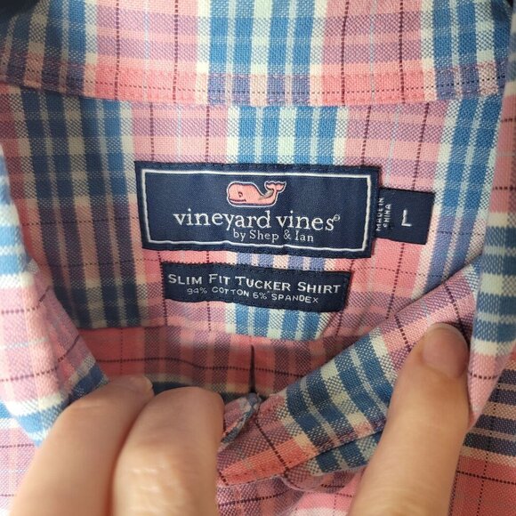 Vineyard Vines Button Up Mens Large - Picture 5 of 8